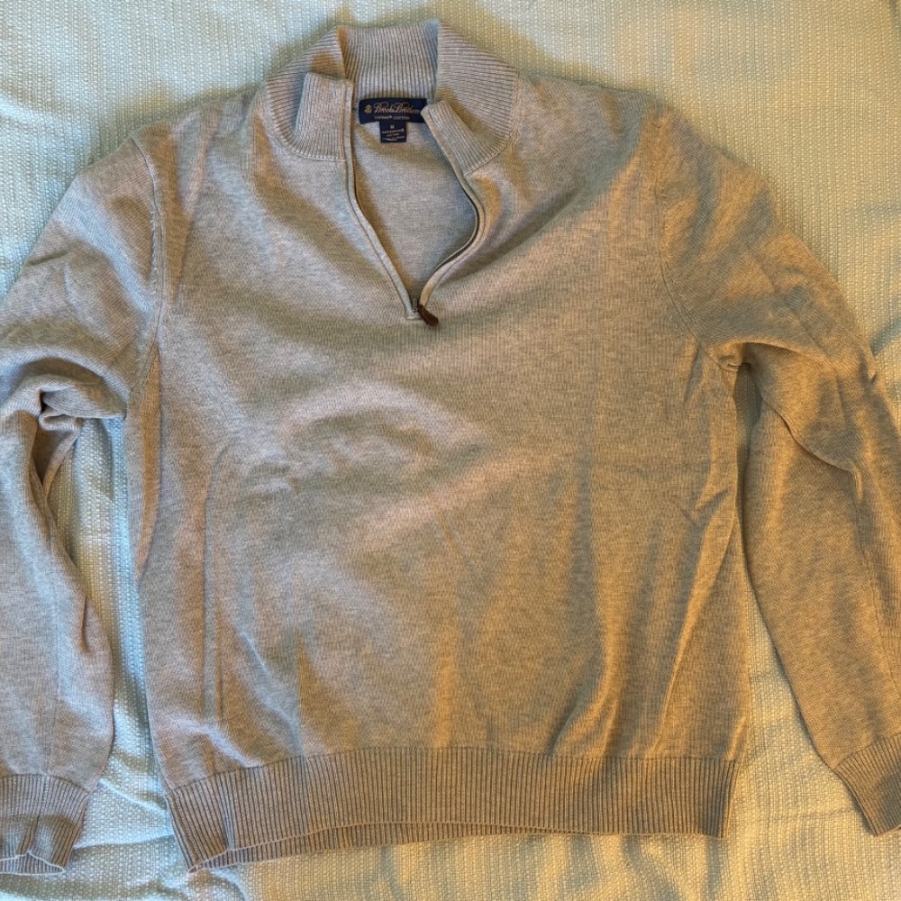 Brooks Brothers Zip Sweater